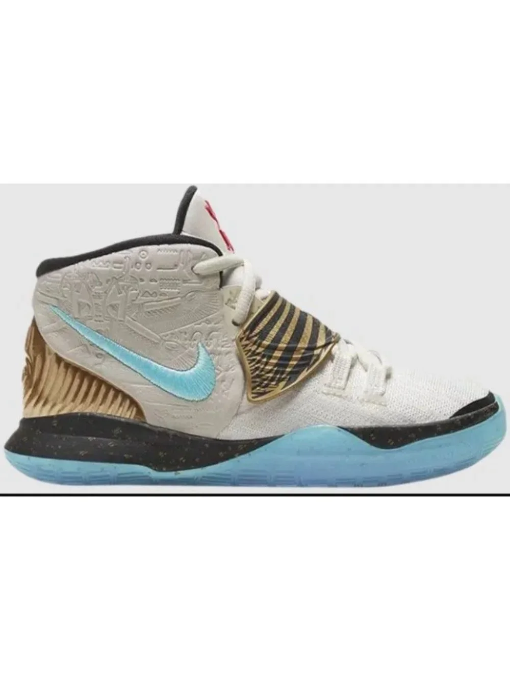 Concepts x Nike Kyrie 6 PS Golden Mummy High Top Sneaker kids US 12 C EU 29.5 - Picture 1 of 8